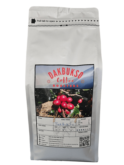 Arabica Dakbukso sơ chế ướt - Dakbukso Coffee Roasters