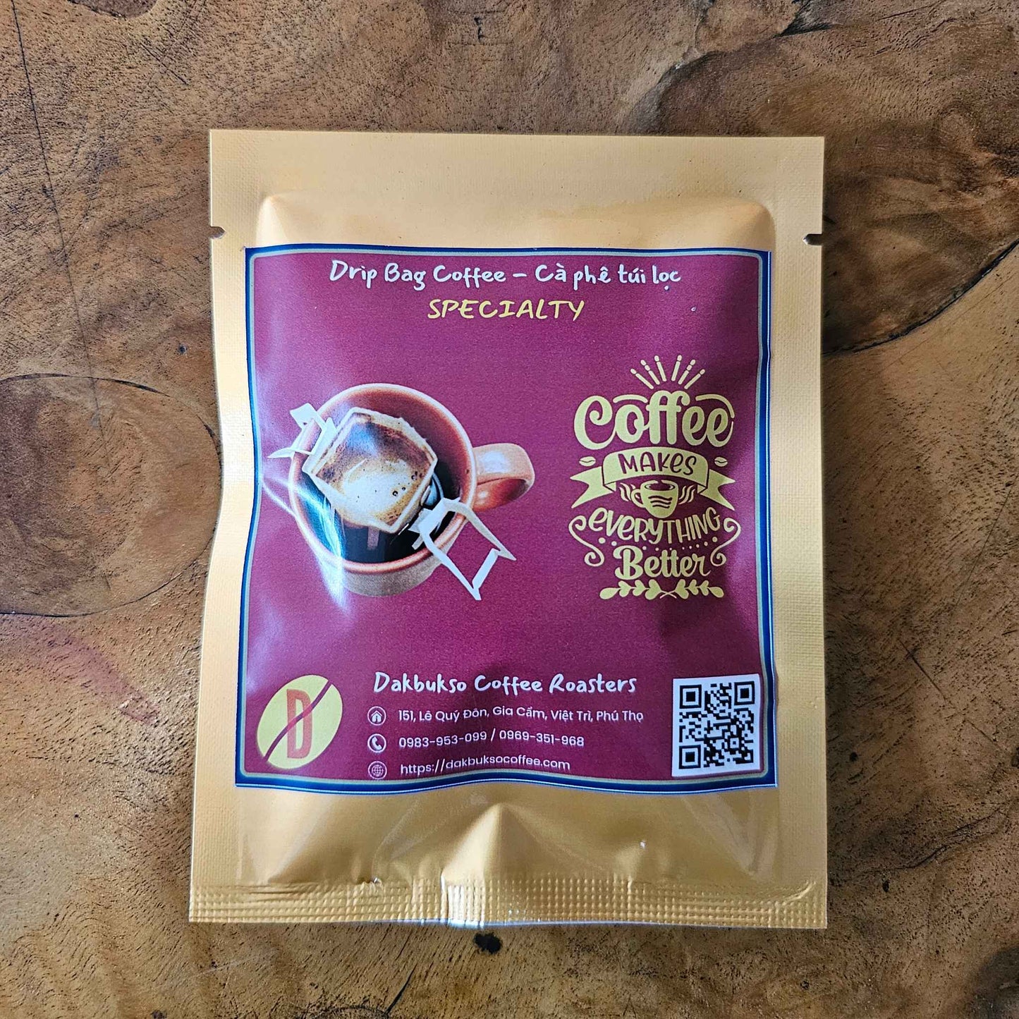 Cà phê túi lọc Specialty - Dakbukso Coffee Roasters