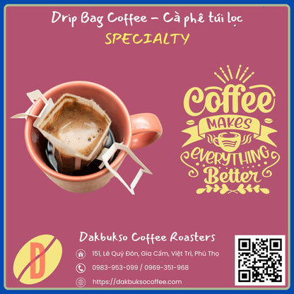 Cà phê túi lọc Specialty - Dakbukso Coffee Roasters